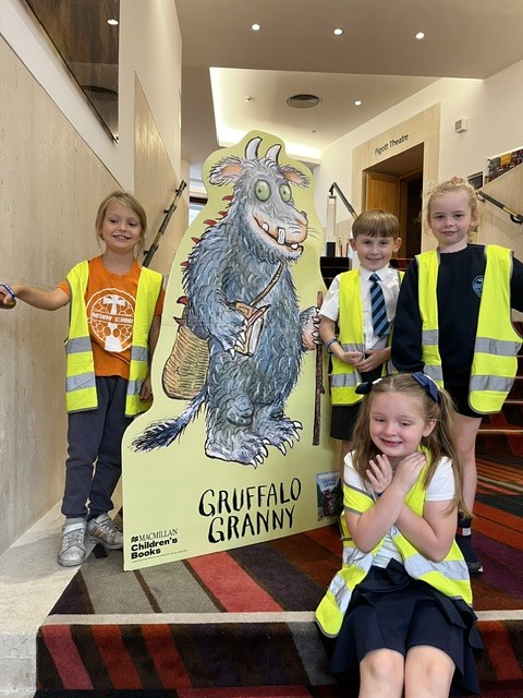 Gruffalo Granny at the British Library!